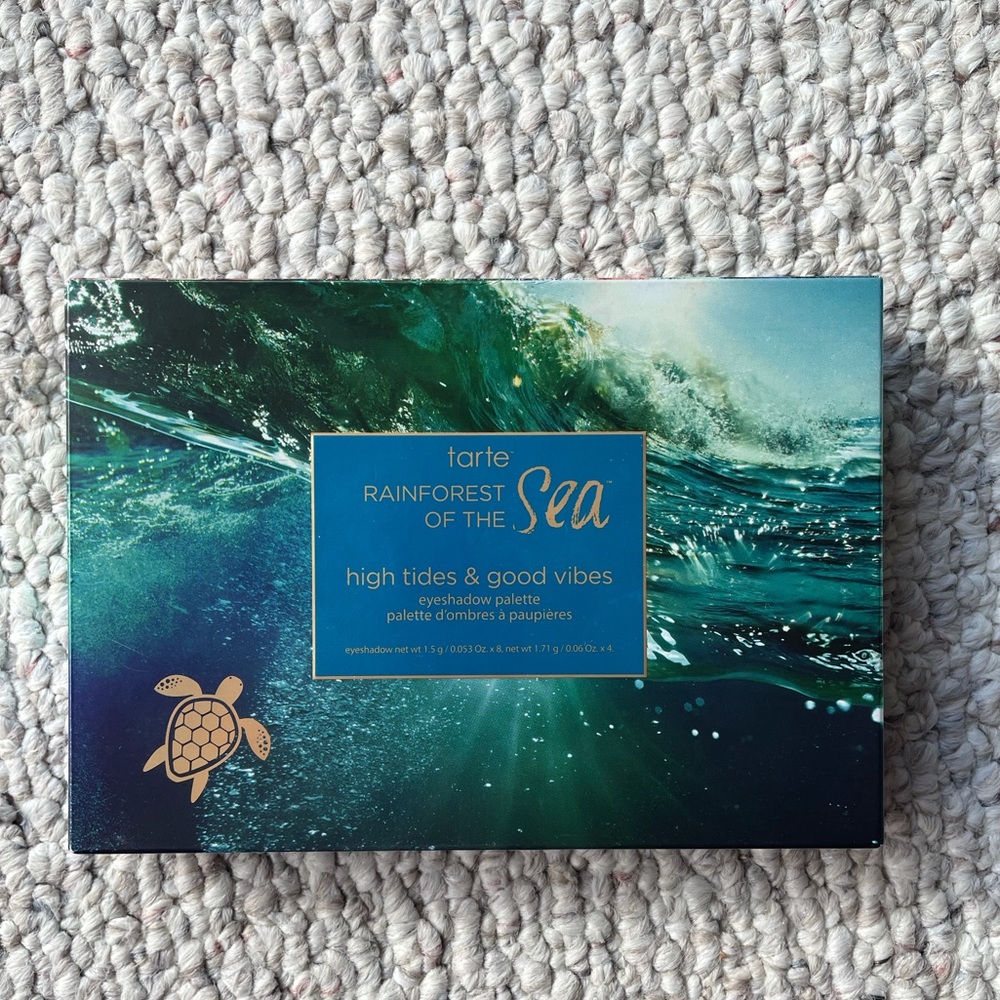 Tarte: Rainforest of the Sea High Tides and Good Vibes Eyeshadow Palette
